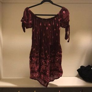 Francesca’s Collections Off the Shoulder Romper